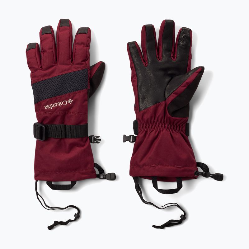 Damen-Trekkinghandschuhe Columbia Whirlibird III rich wine
