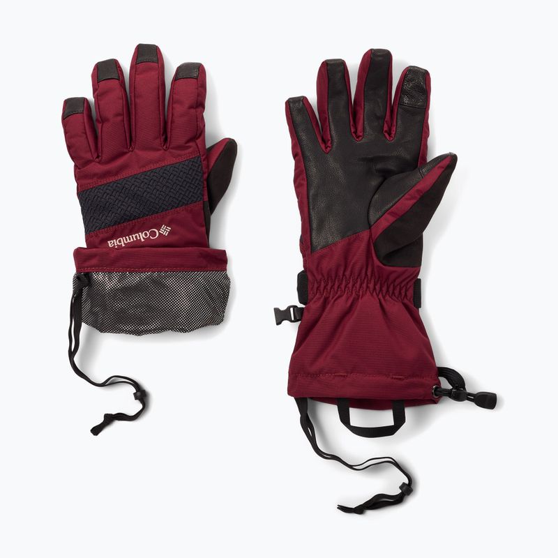 Damen-Trekkinghandschuhe Columbia Whirlibird III rich wine 2