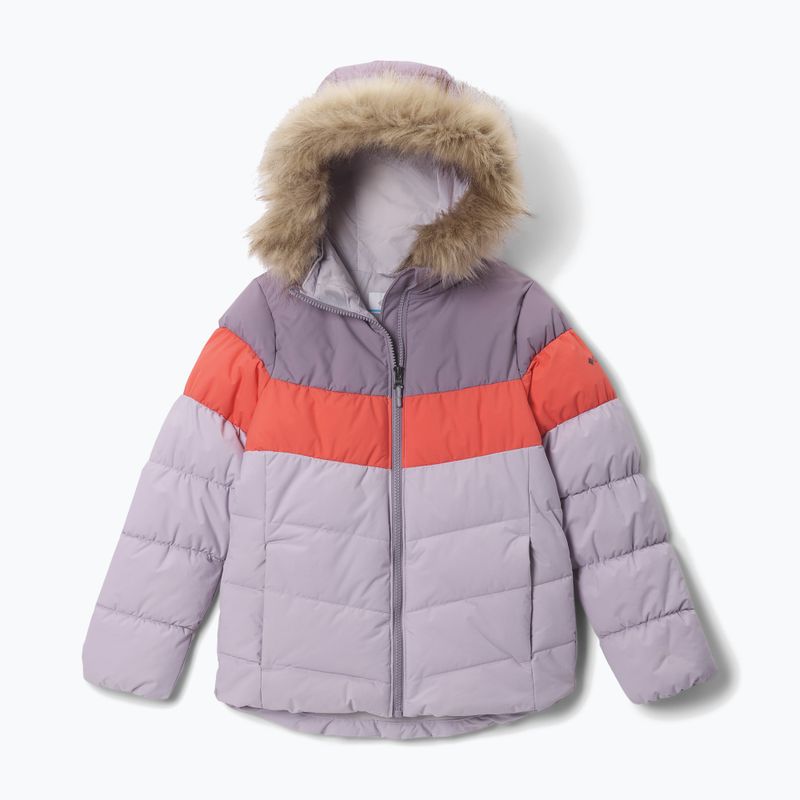 Kinder-Skijacke Columbia Arctic Blast III lavender pearl/zing/shale purple