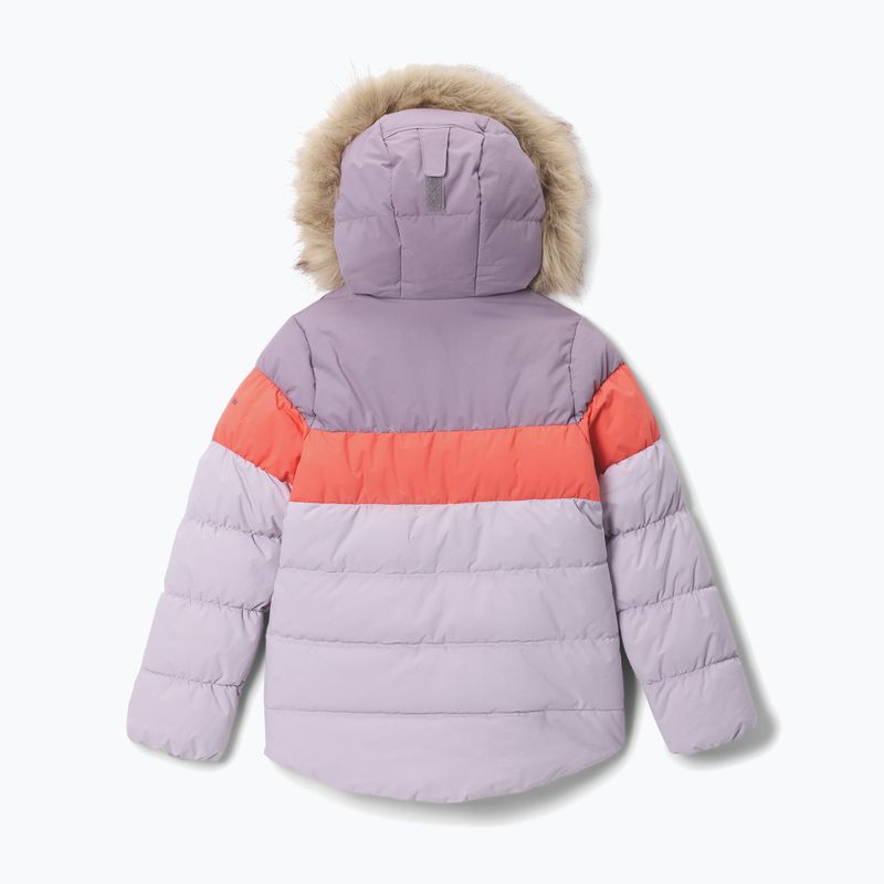 Kinder-Skijacke Columbia Arctic Blast III lavender pearl/zing/shale purple 2