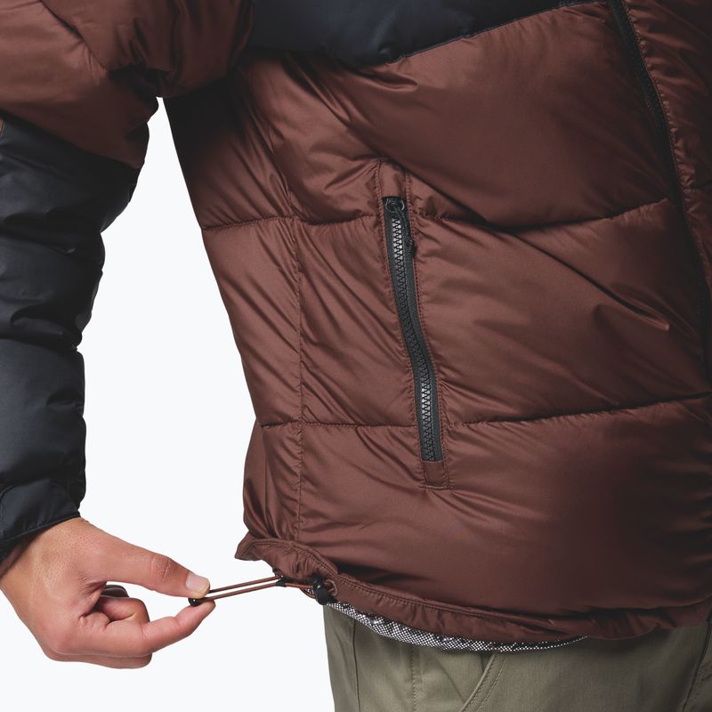 Gefütterte Jacke Herren Columbia Pike Lake II Hooded tobacco/black 9