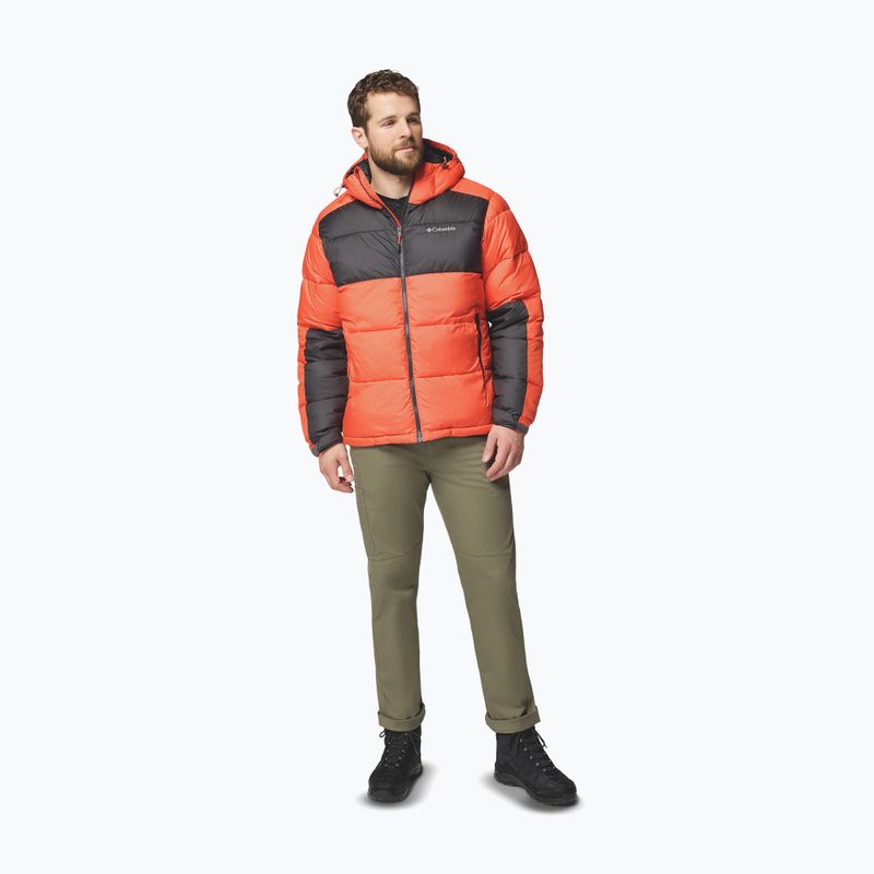 Gefütterte Jacke Herren Columbia Pike Lake II Hooded zing/shark 2