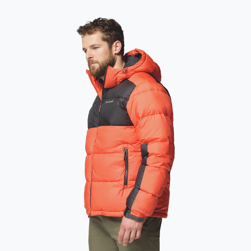 Gefütterte Jacke Herren Columbia Pike Lake II Hooded zing/shark 4