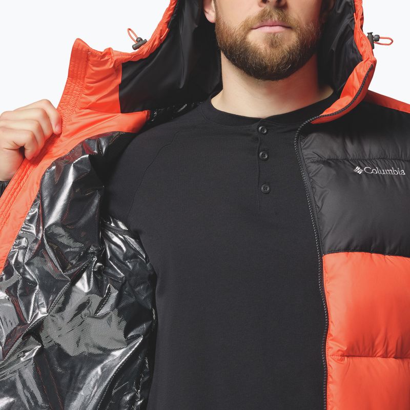 Herren Steppjacke Columbia Pike Lake II Hooded zing/shark 9