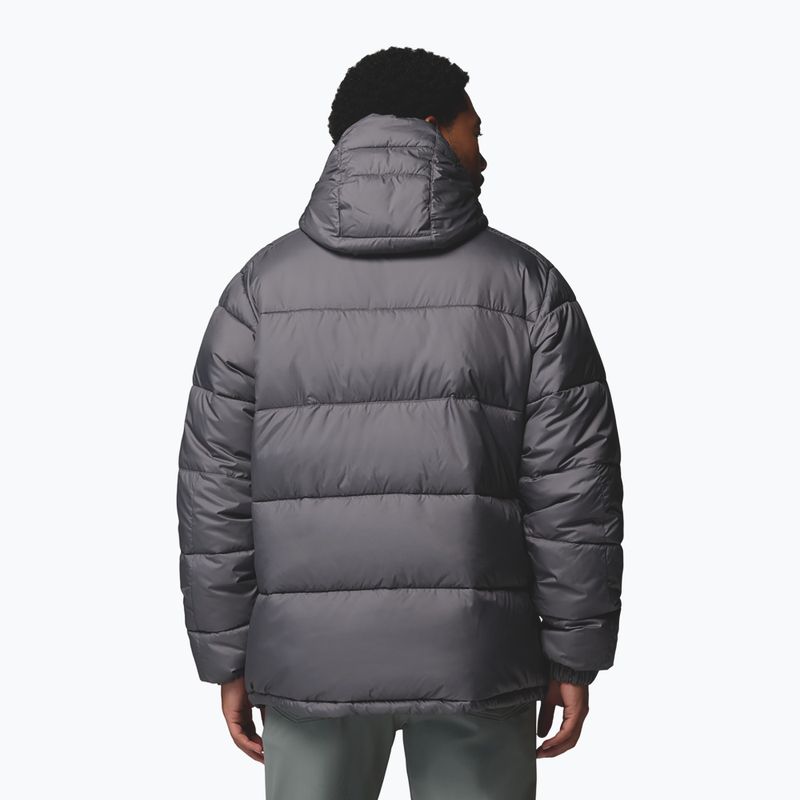Gefütterte Jacke Herren Columbia Pike Lake II Hooded city grey 3