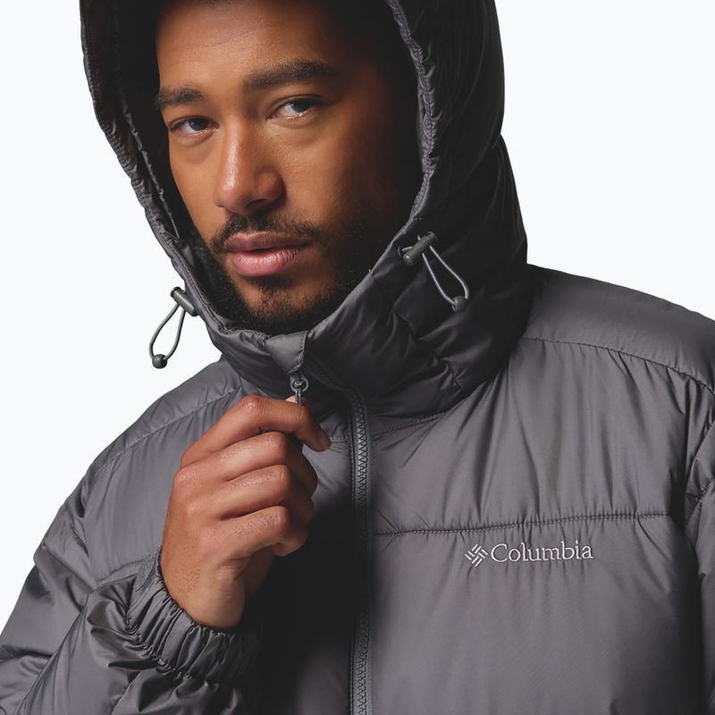 Gefütterte Jacke Herren Columbia Pike Lake II Hooded city grey 7