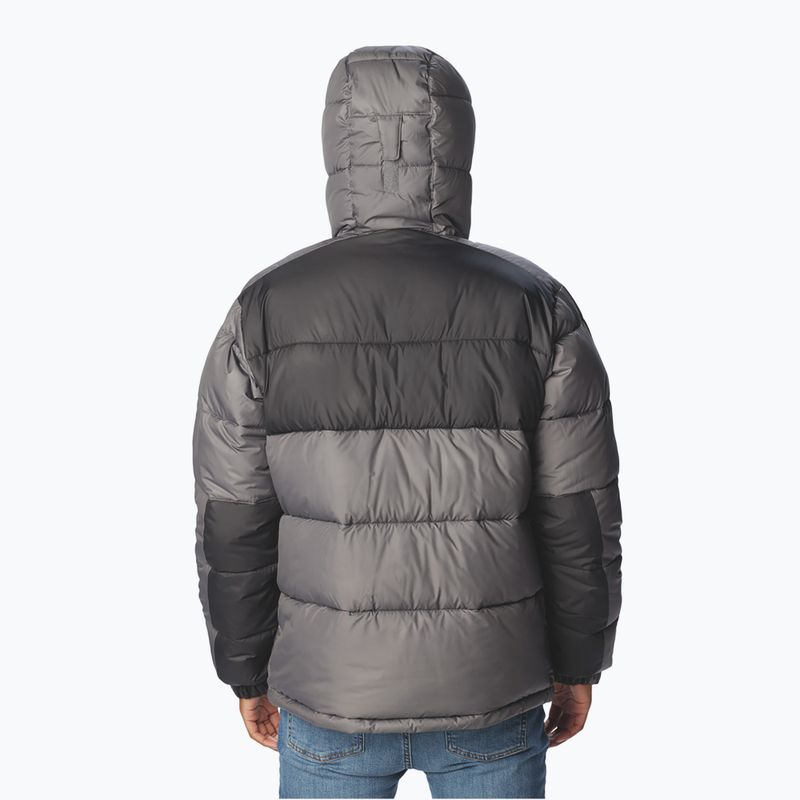 Herren Steppjacke Columbia Pike Lake II Hooded city grey 2