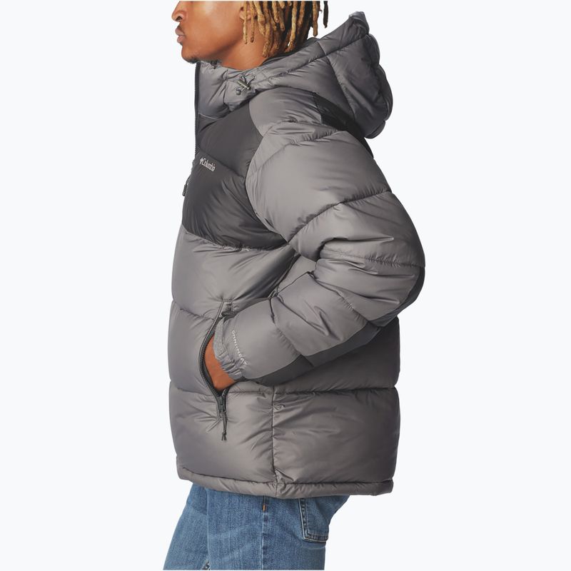 Herren Steppjacke Columbia Pike Lake II Hooded city grey 5