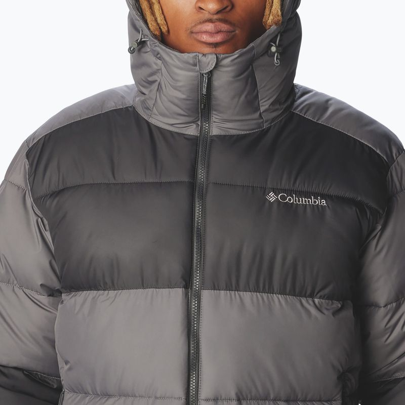 Herren Steppjacke Columbia Pike Lake II Hooded city grey 6