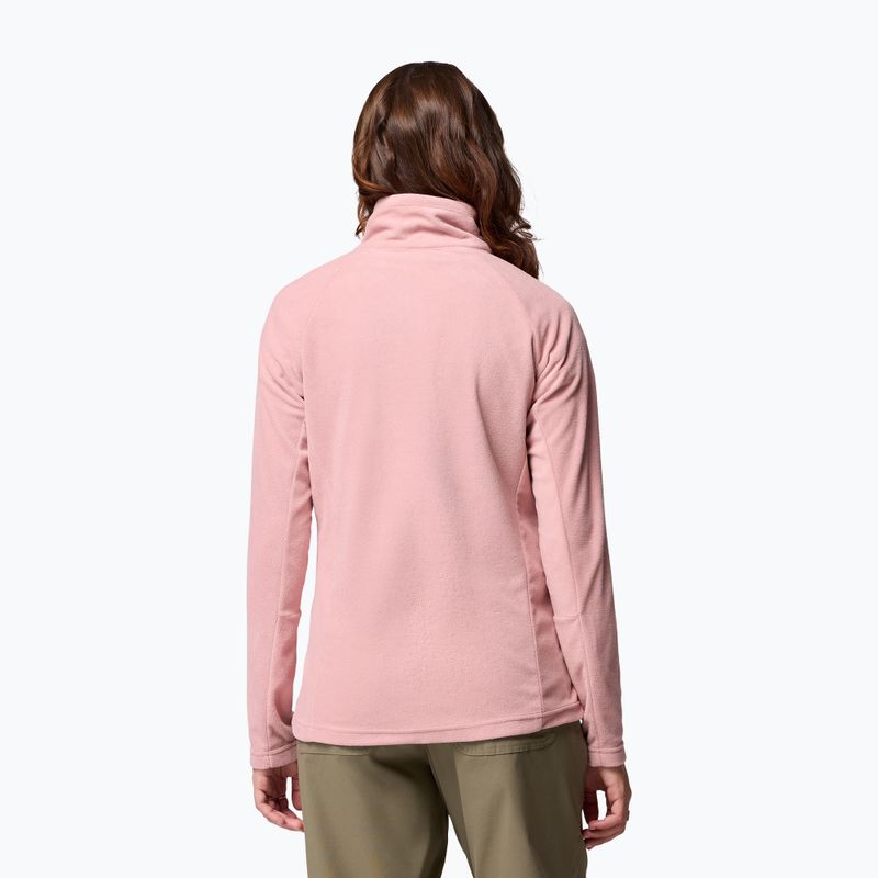 Damen Fleecejacke Columbia Glacial IV 1/2 Zip eraser pink 3