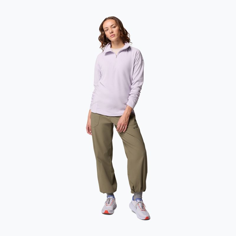 Damen-Fleecejacke Columbia Glacial IV 1/2 Zip lavender pearl 2