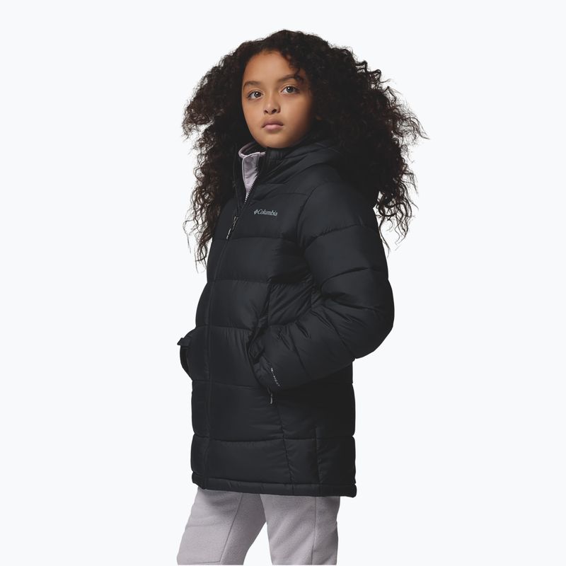 Gefütterte Kinderjacke Columbia Pike Lake Mid black 5