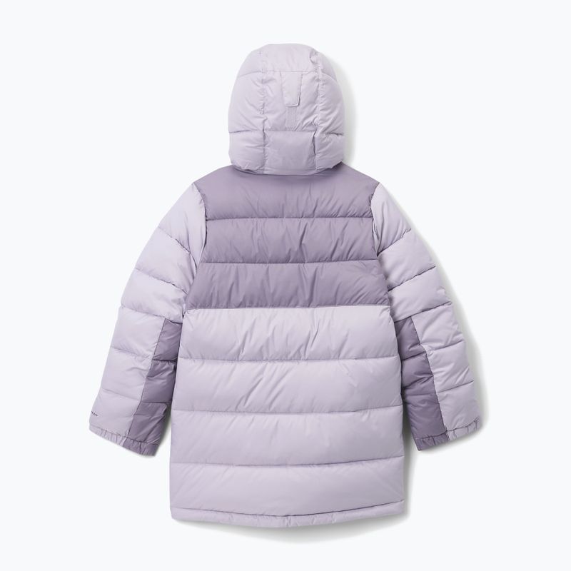 Gefütterte Kinderjacke Columbia Pike Lake Mid lavender pearl/shale purple 2