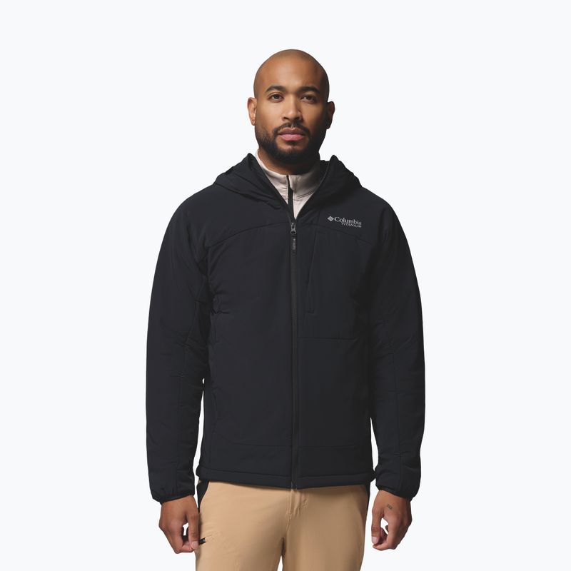 Gefütterte Herrenjacke Columbia Silver Leaf Lite Hooded black