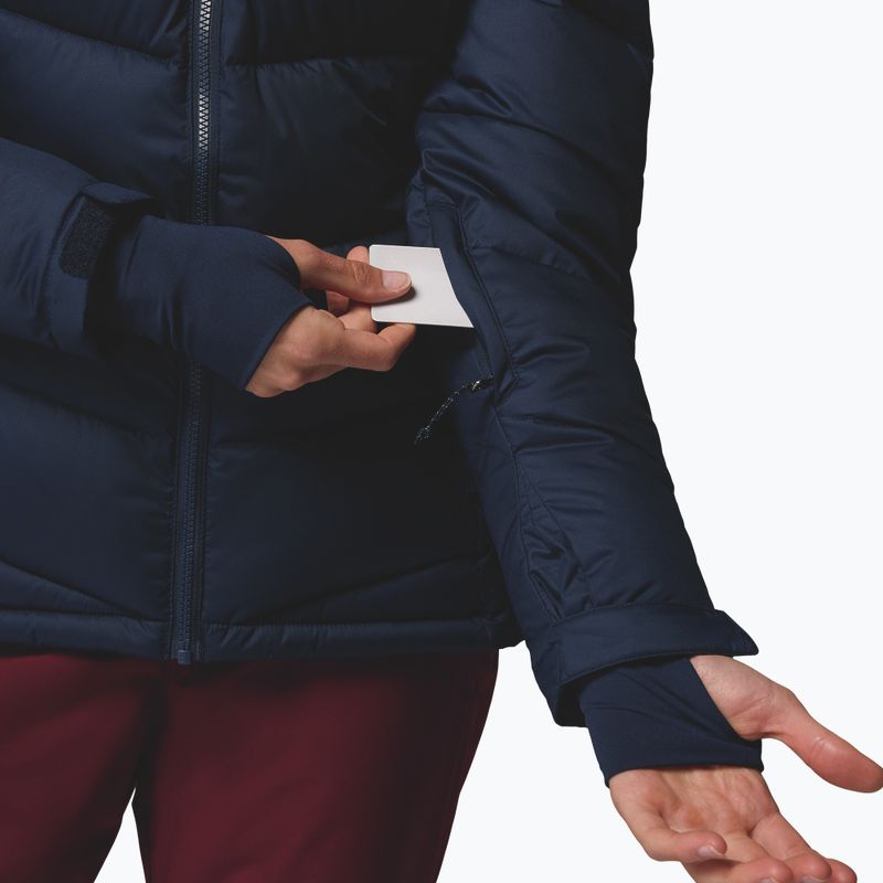 Damen-Skijacke Columbia Abbott Peak II Ins collegiate navy/rich wine/eraser pink 6