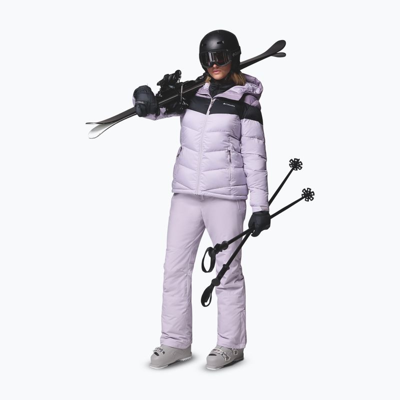 Damen-Skijacke Columbia Abbott Peak II Ins lavender pearl/shale purple/black 2