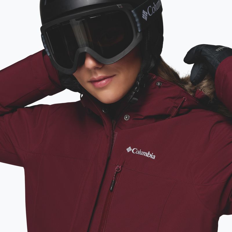 Damen-Skijacke Columbia Ava Alpine II Ins rich wine 5