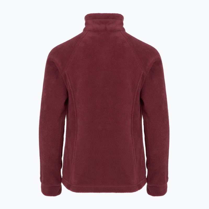 Kinderfleecejacke Columbia Benton Springs Fleece rich wine 2