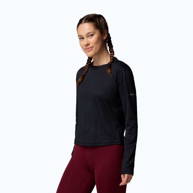 Damen-Trekking-Longsleeve Columbia Granite Point Crew black 4