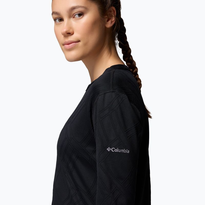 Damen-Trekking-Longsleeve Columbia Granite Point Crew black 6