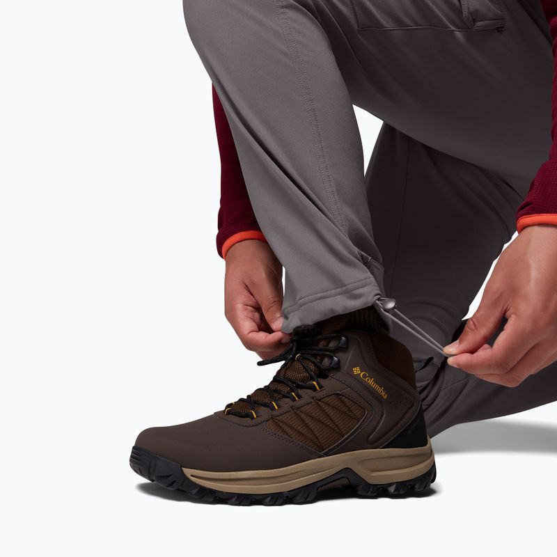 Herren-Trekkinghose Columbia Tech Trail Utility Winter city grey 9