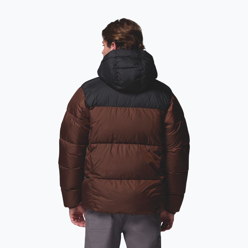 Herren gesteppte Jacke Columbia Puffect II Hooded tobacco/black 3