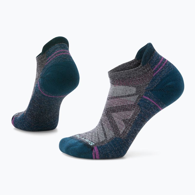 Women's Smartwool Hike Light Cushion Low Ankle Trekkingsocken anthrazit-hellgrau 5