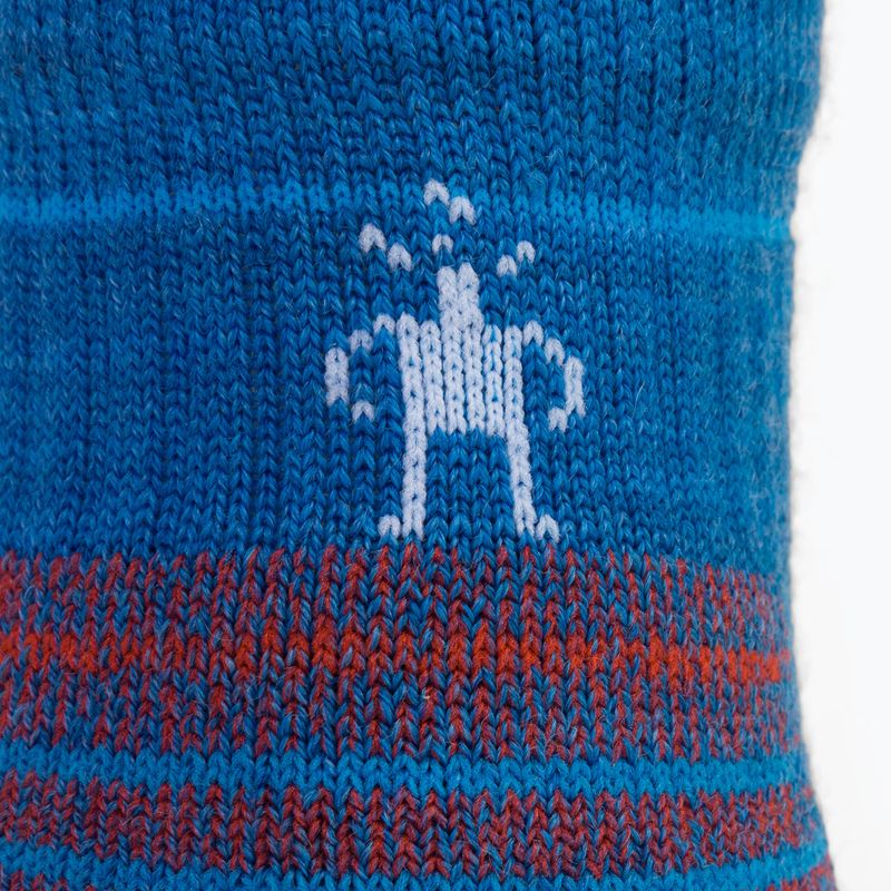 Smartwool Hike Light Cushion Knöchel Trekkingsocken blau-orange SW001611E18 3