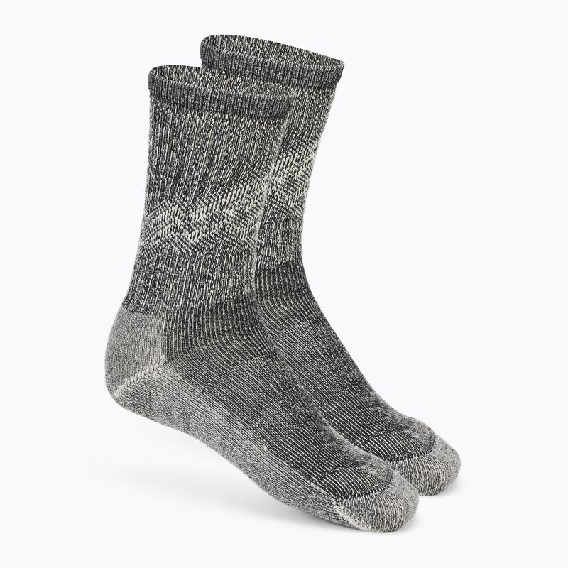 Smartwool Classic Hike Light Cushion Mountain Pattern Crew Trekkingsocken schwarz