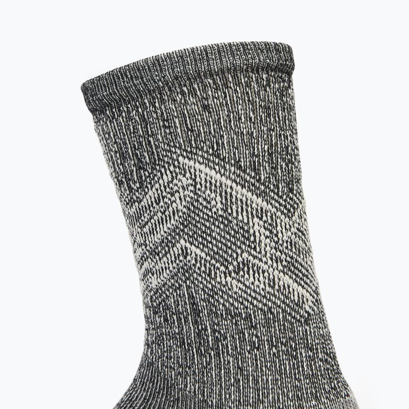 Smartwool Classic Hike Light Cushion Mountain Pattern Crew Trekkingsocken schwarz 3