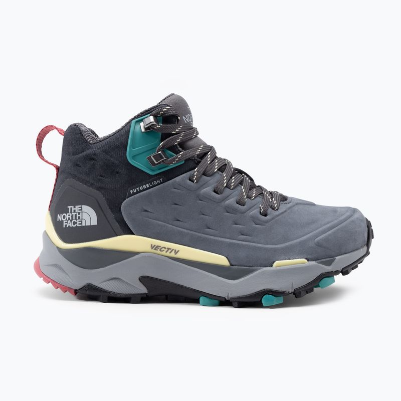 Damen-Trekkingstiefel The North Face Vectiv Exploris Mid Futurelight LTHR grau NF0A5G3AZ0A1 2