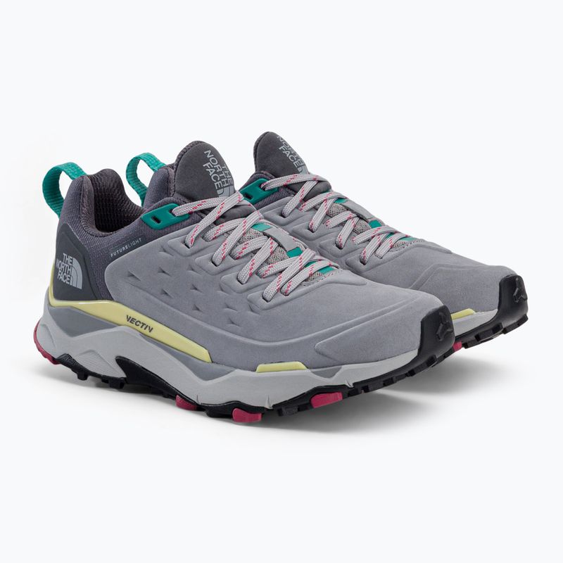 Damen-Trekkingstiefel The North Face Vectiv Exploris Mid Futurelight Lthr grau NF0A5G3CSG41 5