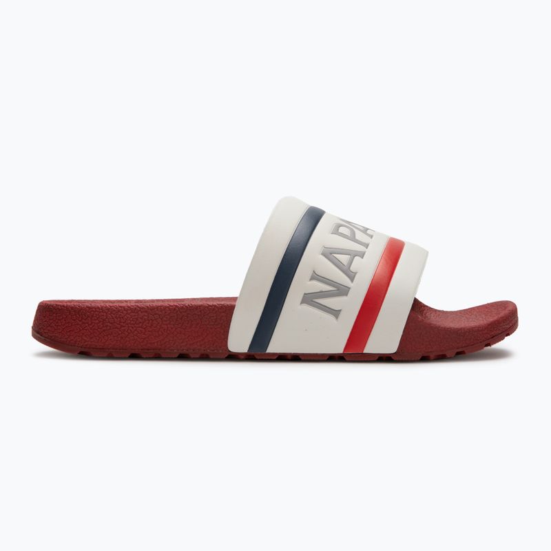 Napapijri Herren-Flip-Flops NP0A4GTVCV rot/weiß/navy 2