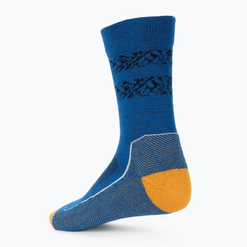 Icebreaker Hike+ Light Crew Natural Summit Herren-Trekkingsocken lazurite/solar/snow 2