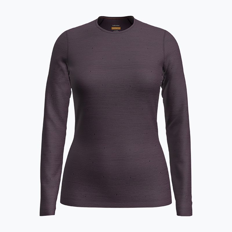 Damen Thermo-Sweatshirt icebreaker 200 Oasis Crewe Ski Tracks nightshad/midnightnav/aop 5