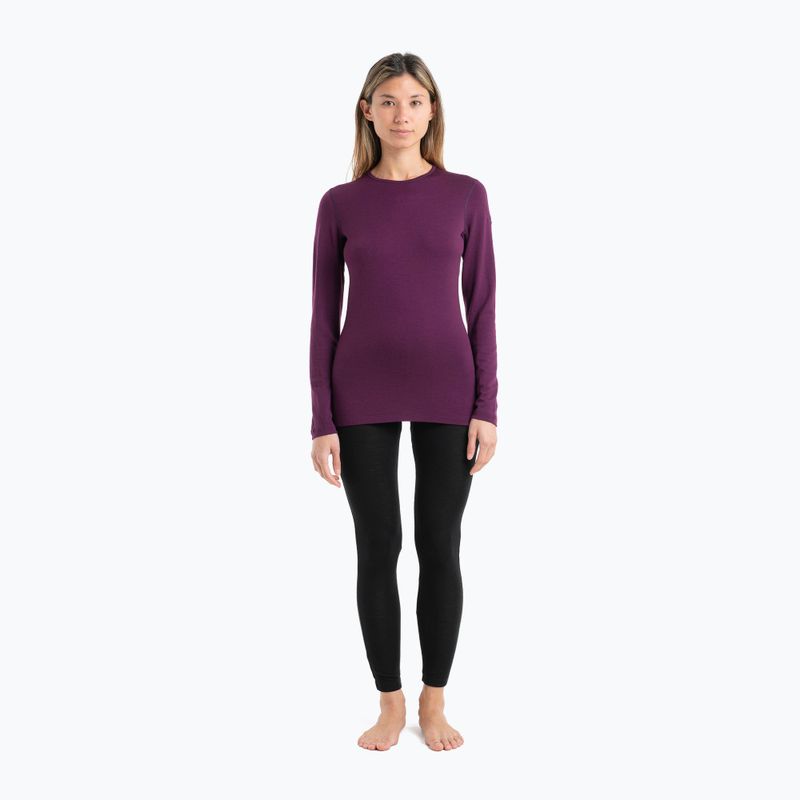 Damen Thermo-Sweatshirt icebreaker 260 Tech Crewe nightshade 2