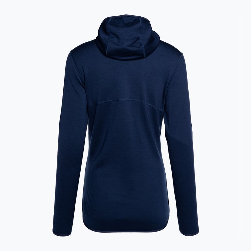 Icebreaker Damen-Skijacke Merino 560 Realfleece Elemental II royal navy 2