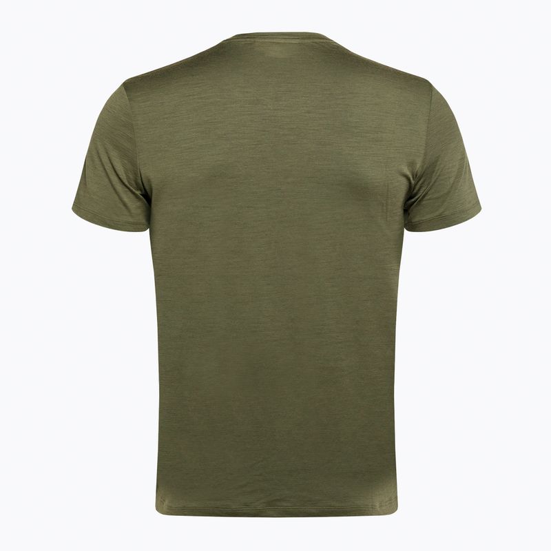 Herren Thermo-T-Shirt icebreaker Tech Lite II Mountain Tops grün IB0A56VE0691 7