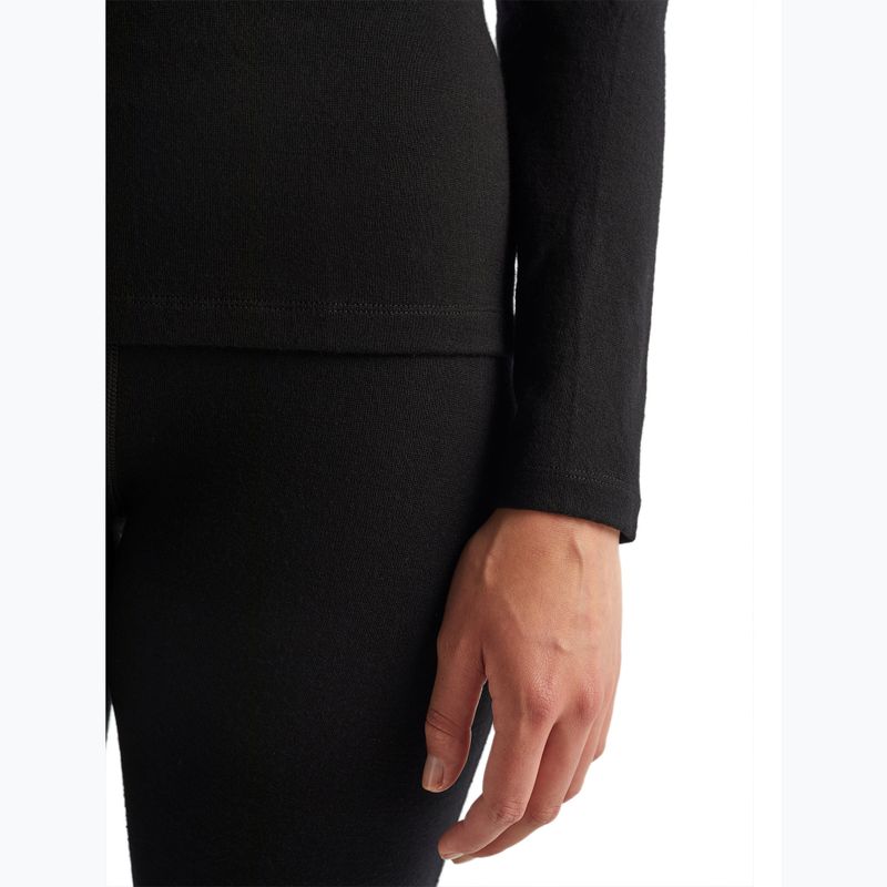 Damen Thermo-Sweatshirt Icebreaker 260 Tech LS Half Zip Schwarz 7