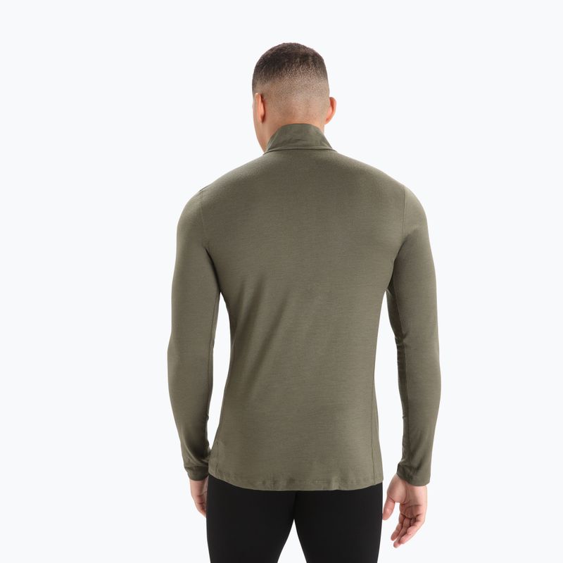 Herren Thermo-Sweatshirt icebreaker Merino 200 Oasis Half Zip loden 3