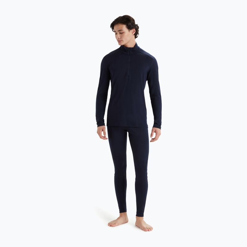 Herren Thermo-Sweatshirt icebreaker Merino 200 Oasis Half Zip midnight navy 2