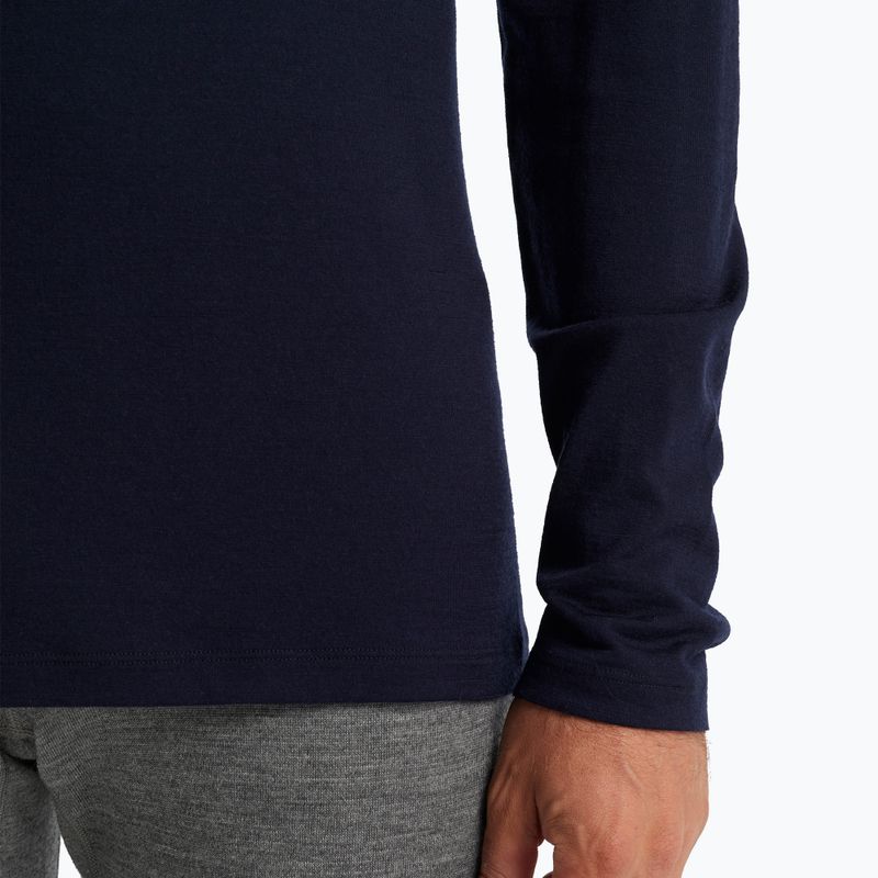 Thermoaktiv Hoodie Sweatshirt Herren icebreaker Merino 200 Oasis Half Zip midnight navy 6