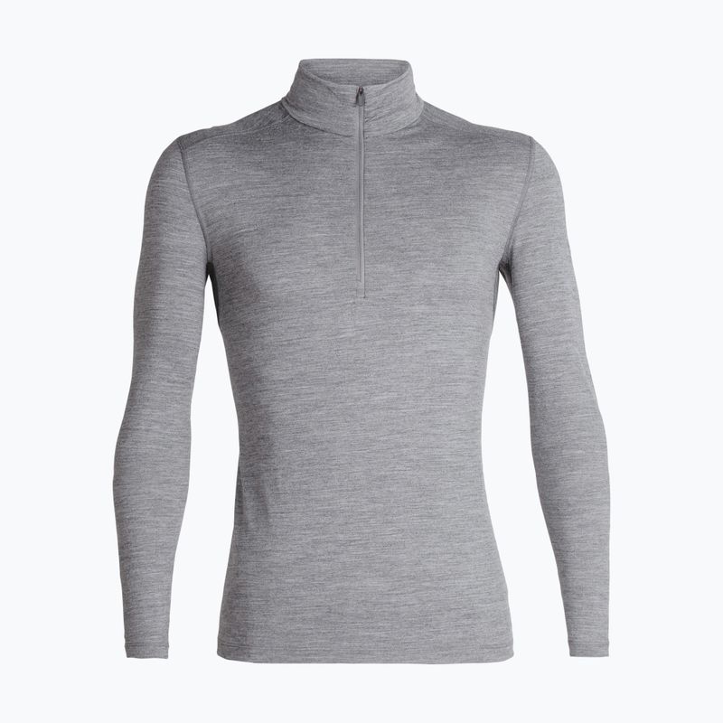 Thermoaktiv Hoodie Sweatshirt Herren icebreaker Merino 200 Oasis Half Zip gritstone heather 6