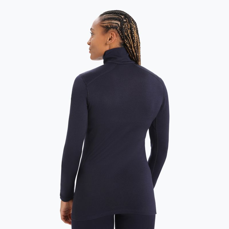 Damen Thermo-Sweatshirt icebreaker 260 Tech LS Half Zip midnight navy 3