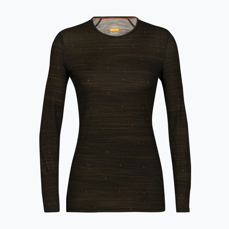 Damen Thermo-T-Shirt icebreaker 200 Oasis schwarz IB0A56HX5941 6