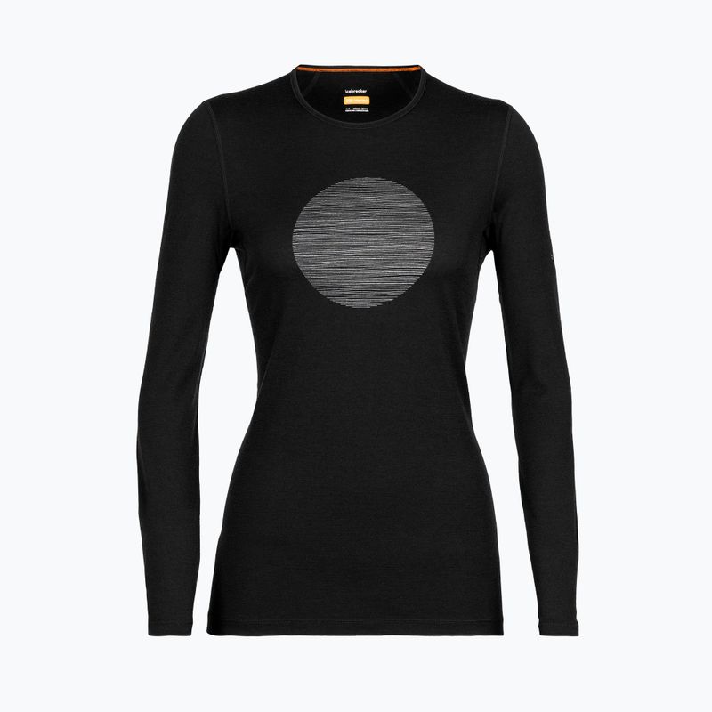 Damen Thermo-T-Shirt icebreaker 200 Oasis schwarz IB0A56I10011 5