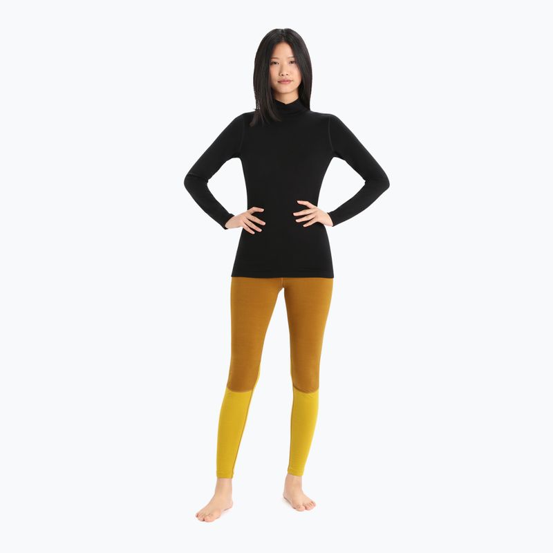 Damen Thermoaktivshirt icebreaker 260 Tech Turtleneck black 2