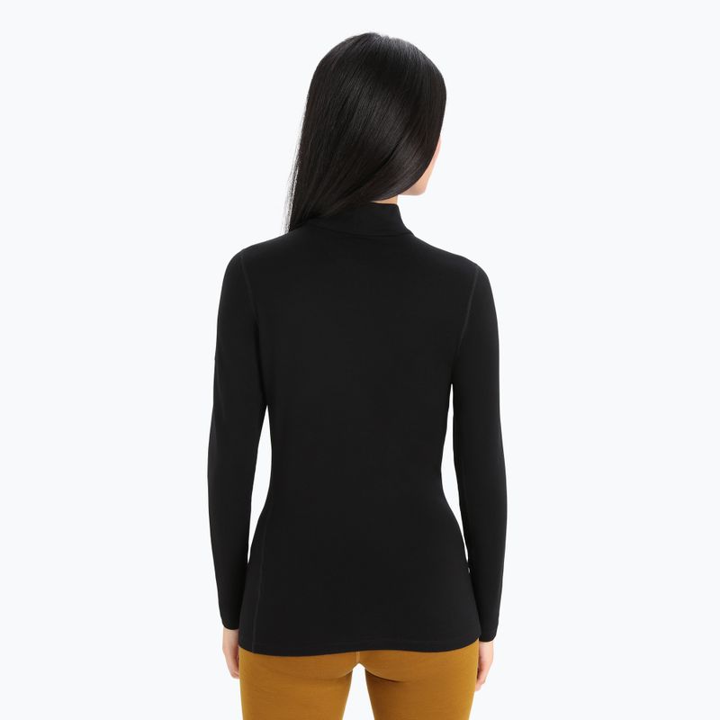 Damen Thermoaktivshirt icebreaker 260 Tech Turtleneck black 3