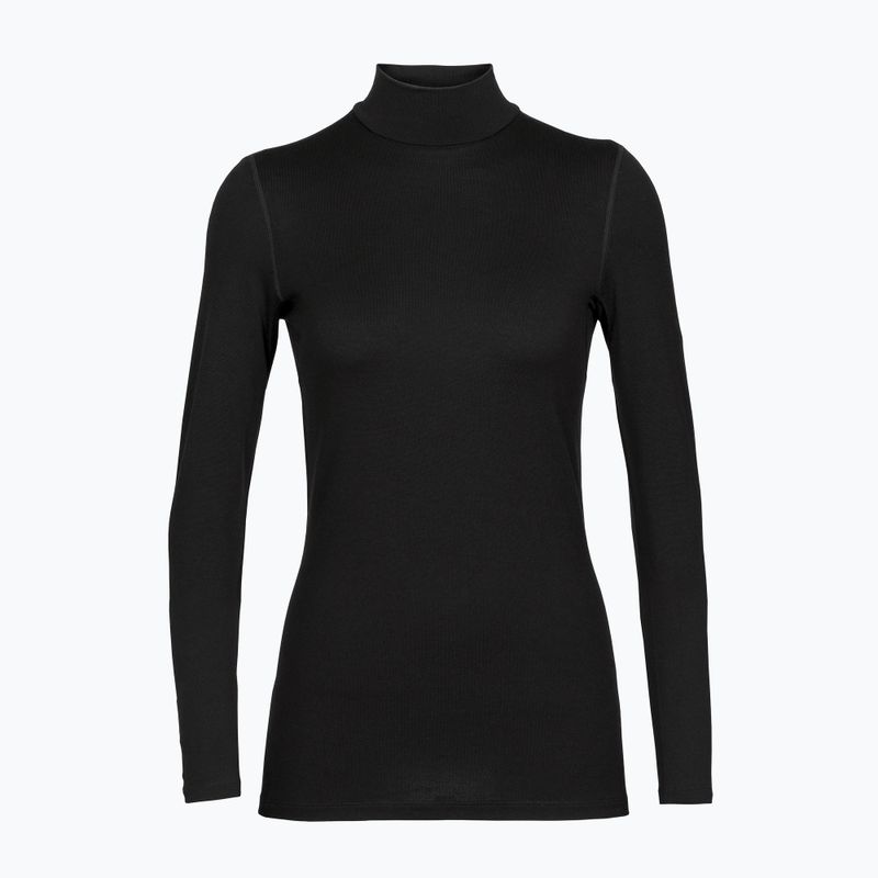 Damen Thermoaktivshirt icebreaker 260 Tech Turtleneck black 6