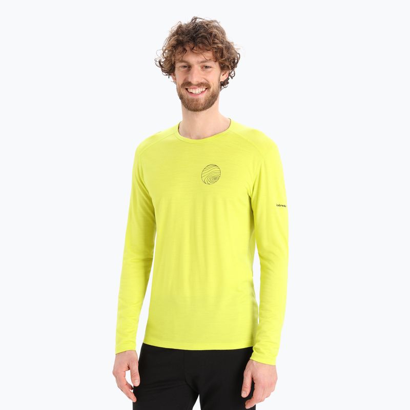 Icebreaker 200 Oasis Thermo-T-Shirt für Herren gelbIB0A56KG5651